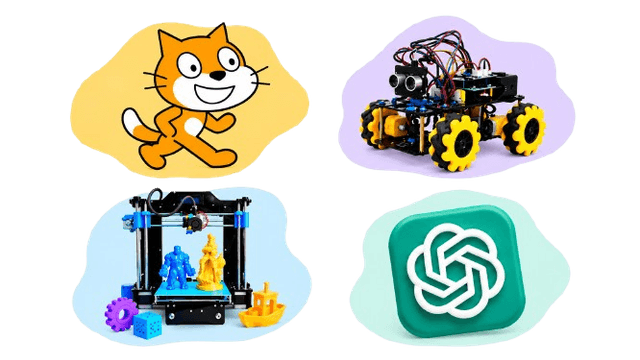 Curso de Taller Integral Tecnológico en Espacio Robot, para chicos de 7 a 12 años